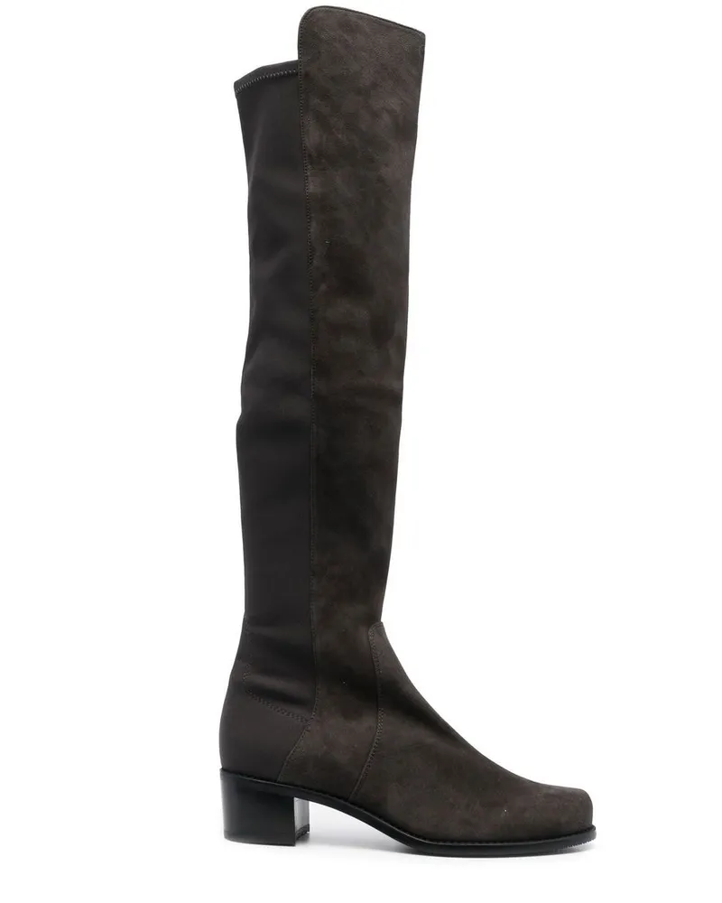 Stuart Weitzman Reverse Overknee-Stiefel 40mm Grau