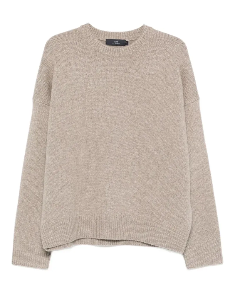 arch4 Mr Paddington Pullover mit Rundhalsausschnitt - Nude Nude