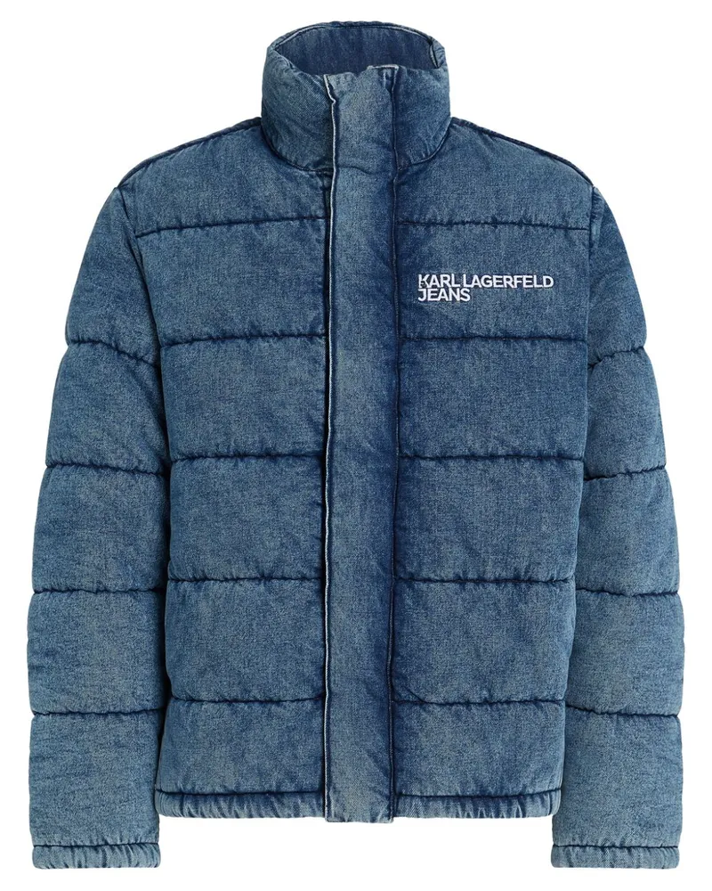 Karl Lagerfeld Steppjacke aus Denim - Blau Blau