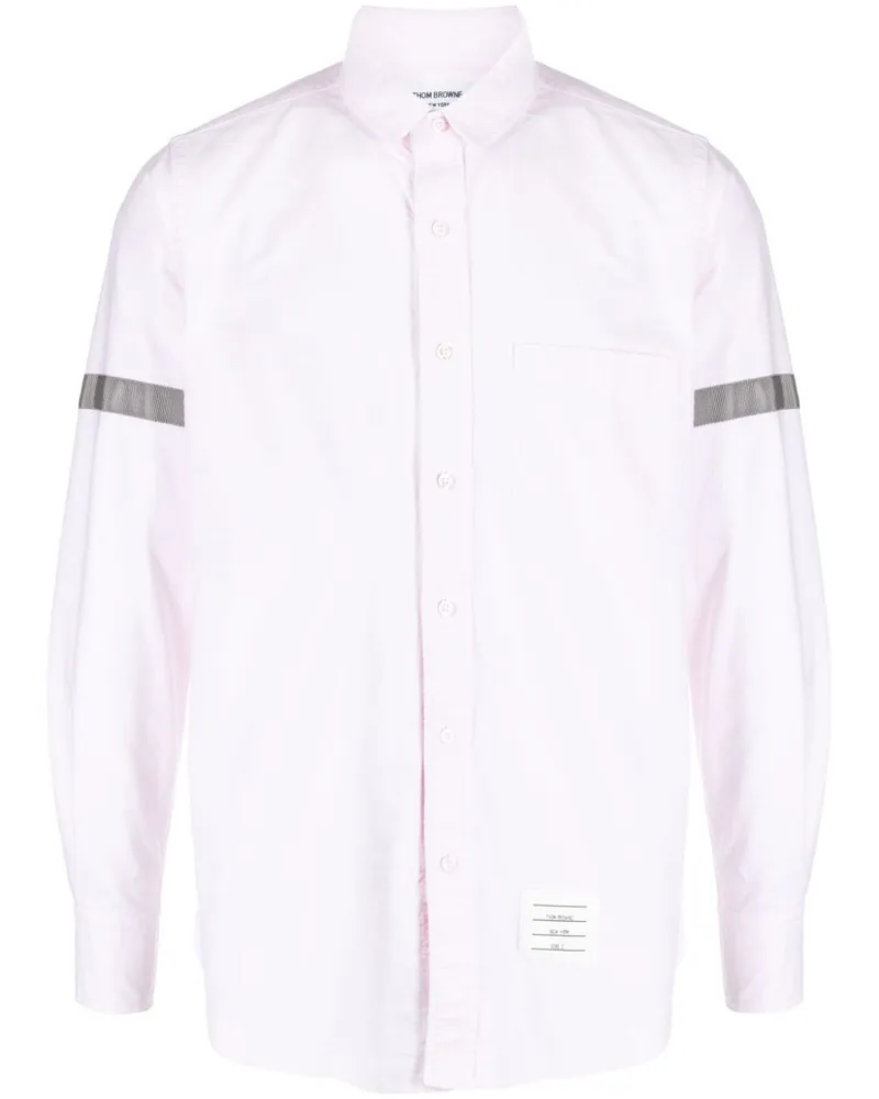 Thom Browne Oxford Armband Hemd Rosa