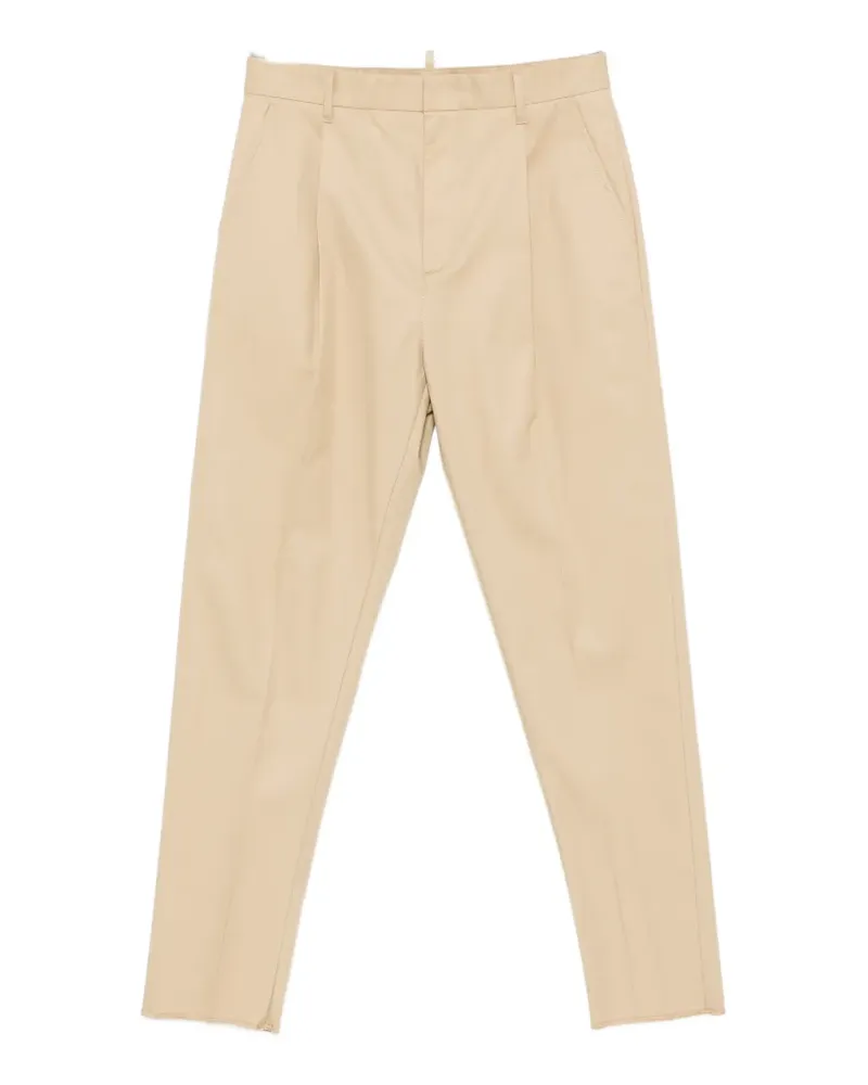 Dsquared2 pleated-front tailored trousers - Nude Nude