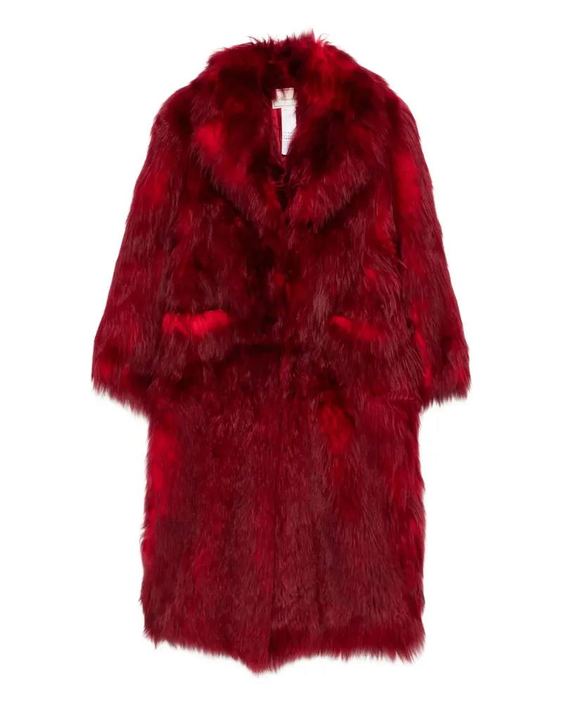 Blumarine fur coat - Rot Rot