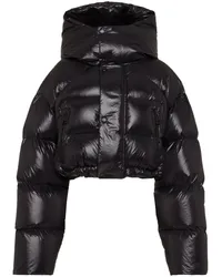 Dsquared2 Iconic Cropped-Steppjacke Schwarz