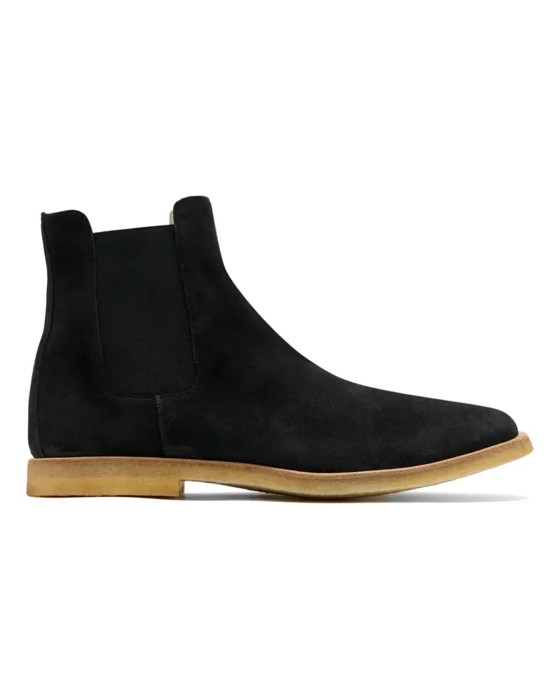 Common Projects Chelsea-Boots aus Wildleder - Schwarz Schwarz