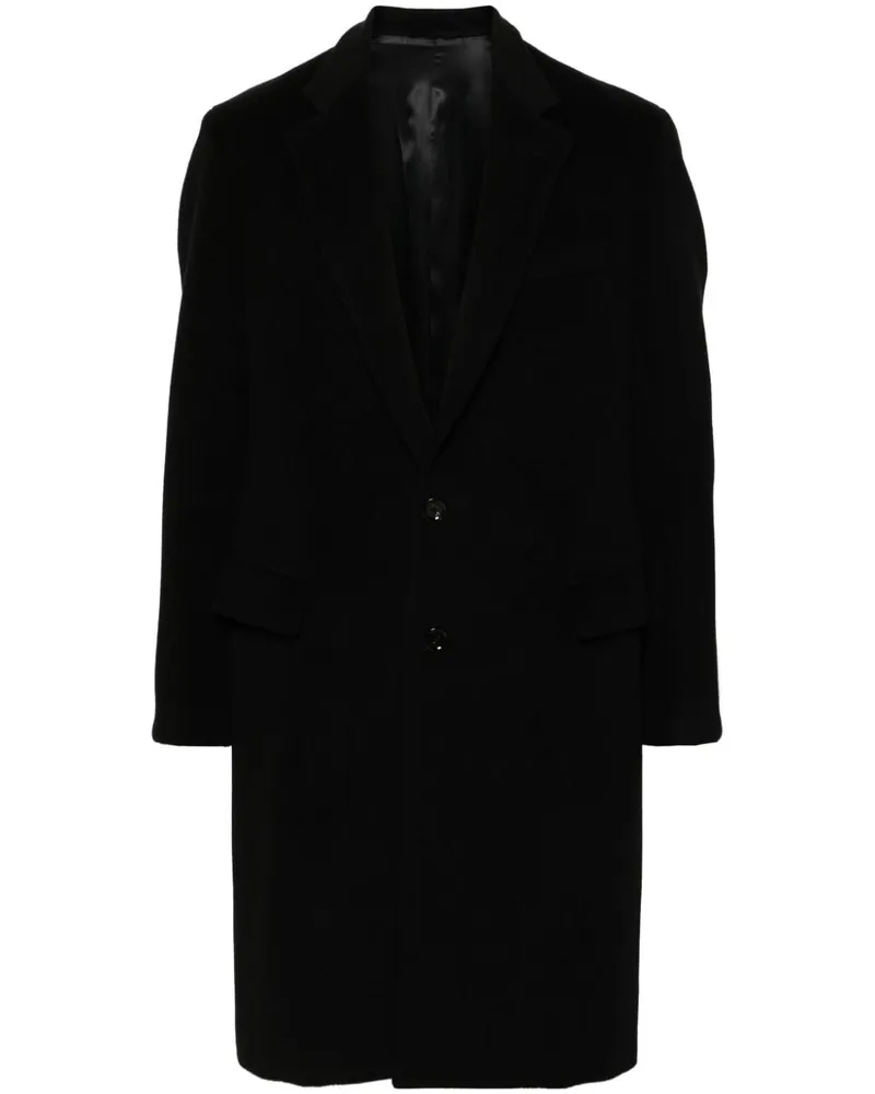 LARDINI Klassischer Mantel - Schwarz Schwarz