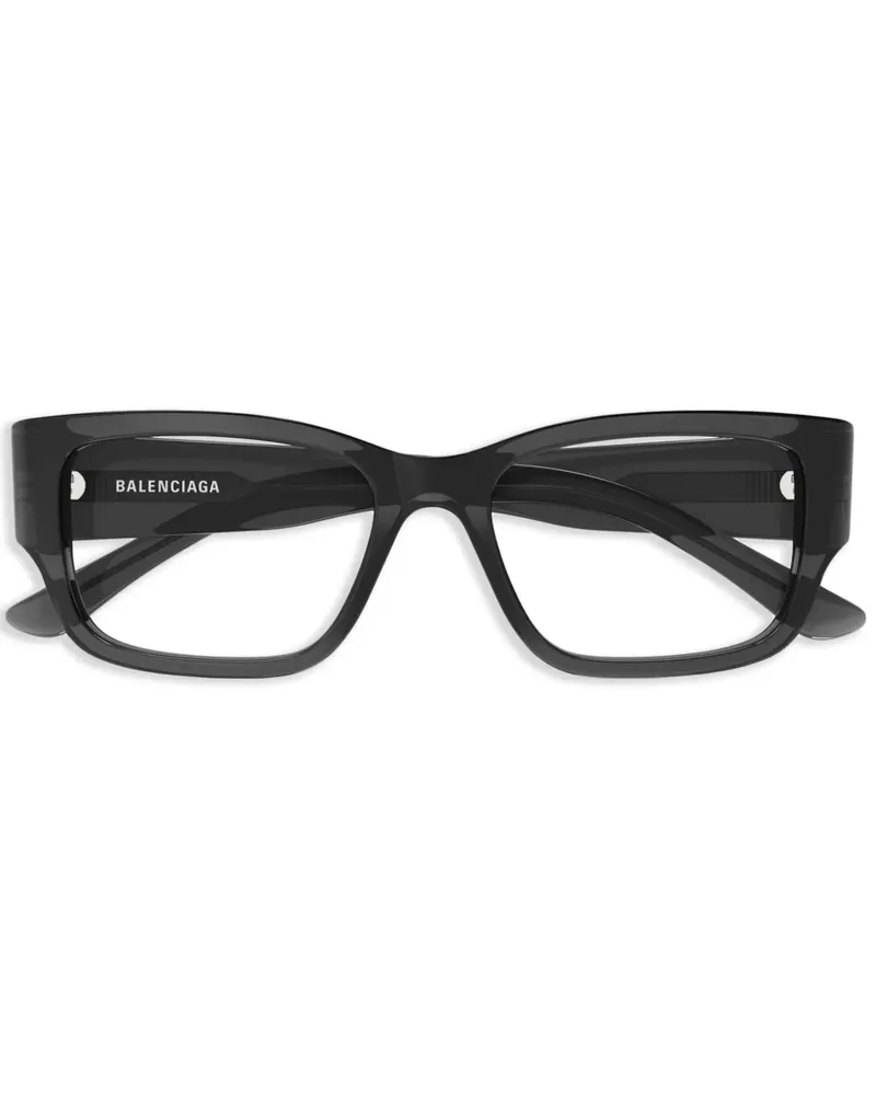Balenciaga Brille mit geometrischem Gestell - Grau Grau