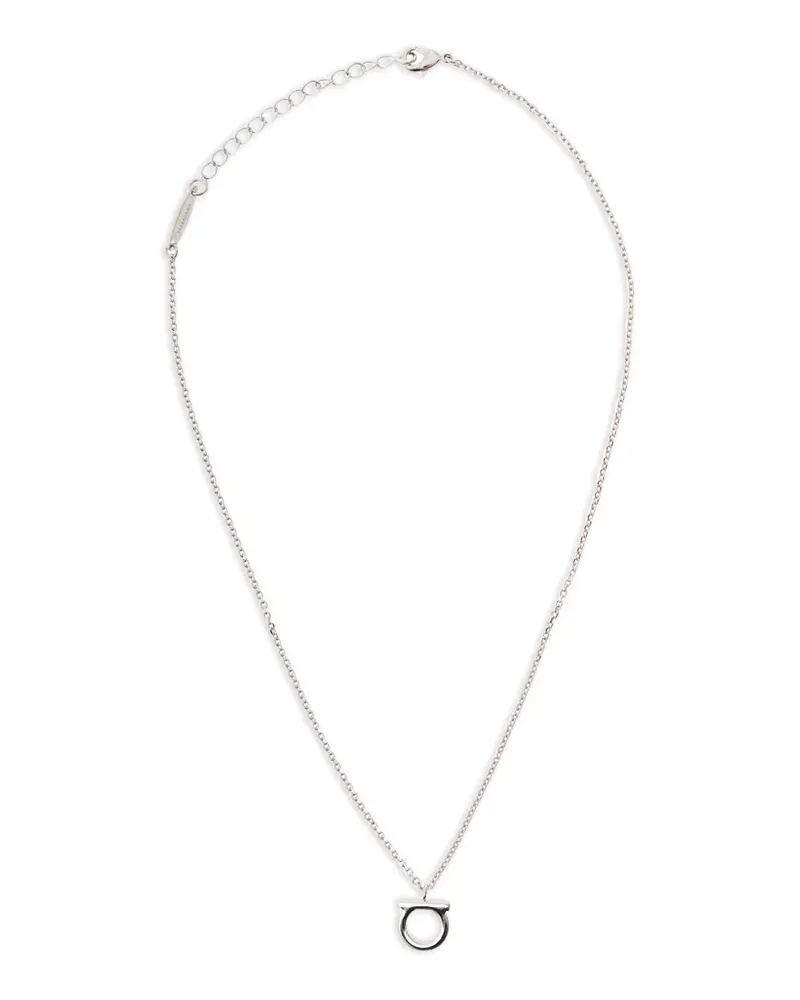 Ferragamo Gancini charm necklace - Silber Silber