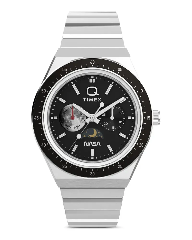 Timex x NASA analog 40mm watch - Schwarz Schwarz