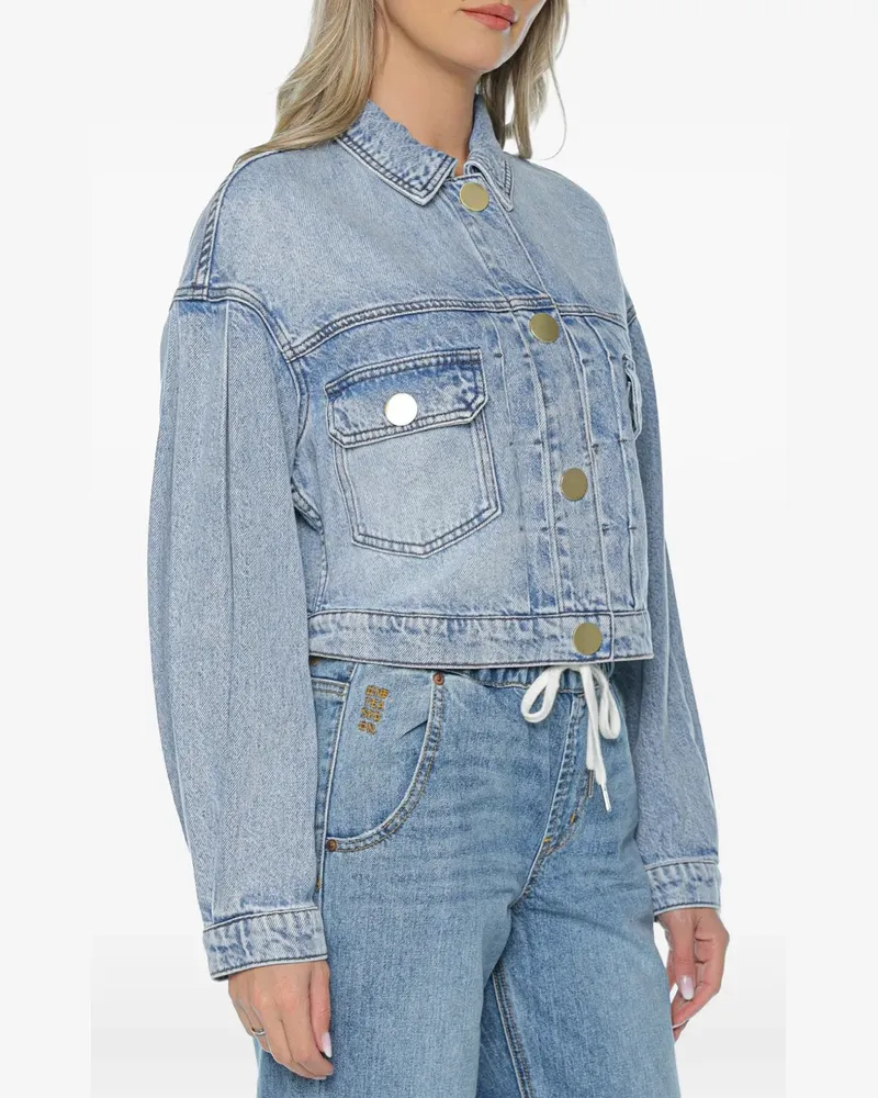 Armani Exchange button-up denim jacket - Blau Blau