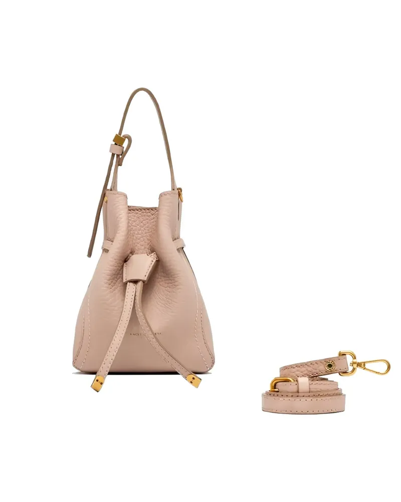 Gianni Chiarini Beuteltasche mit Kordelzug - Rosa Rosa