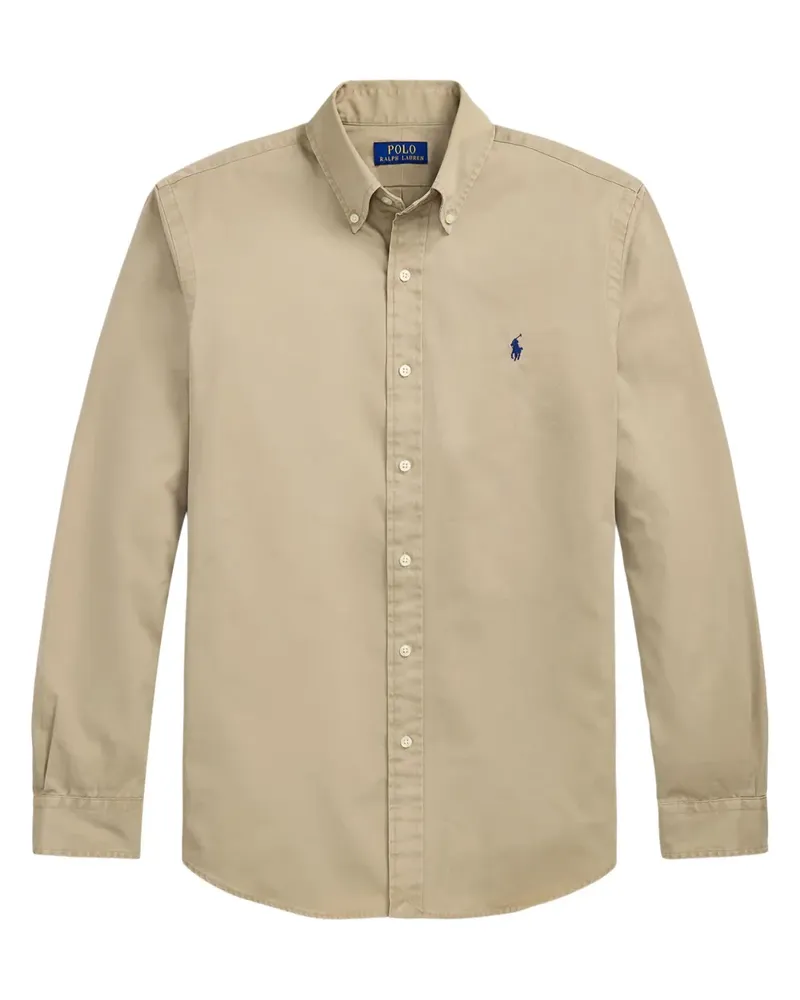 Ralph Lauren Hemd aus Popeline - Braun Braun