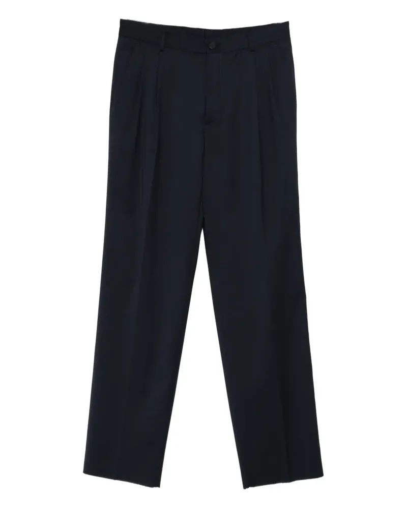 Manuel Ritz pleated trousers - Blau Blau