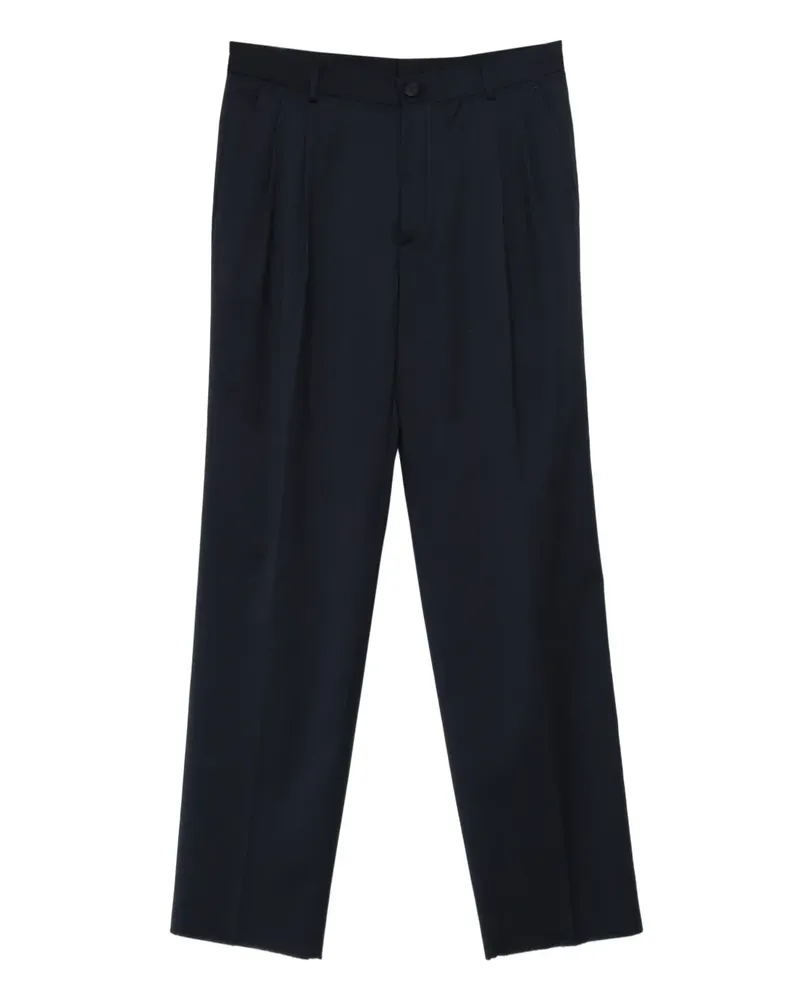 Manuel Ritz pleated trousers - Blau Blau