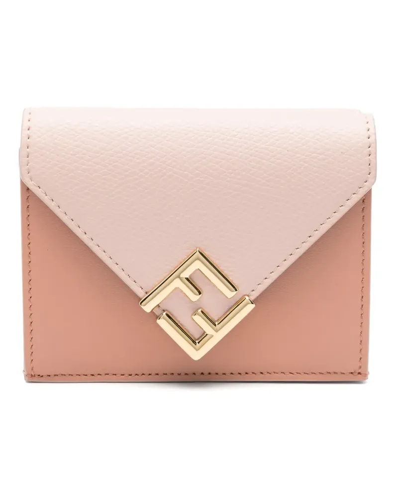 Fendi FF Diamonds Portemonnaie - Rosa Rosa