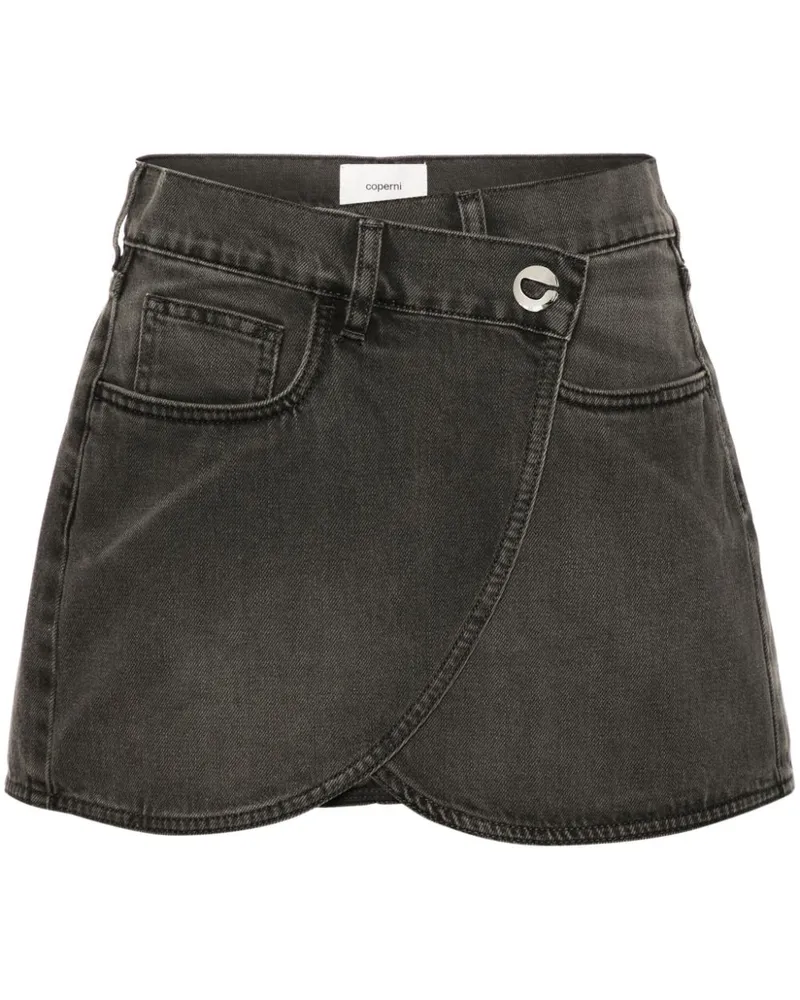 COPERNI Klassischer Jeans-Minirock - Grau Grau