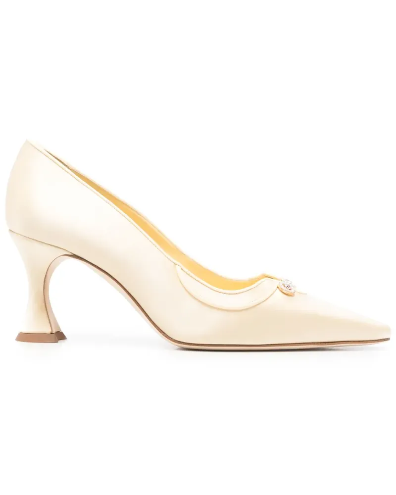 Manolo Blahnik Amala Pumps 70mm - Gelb Gelb