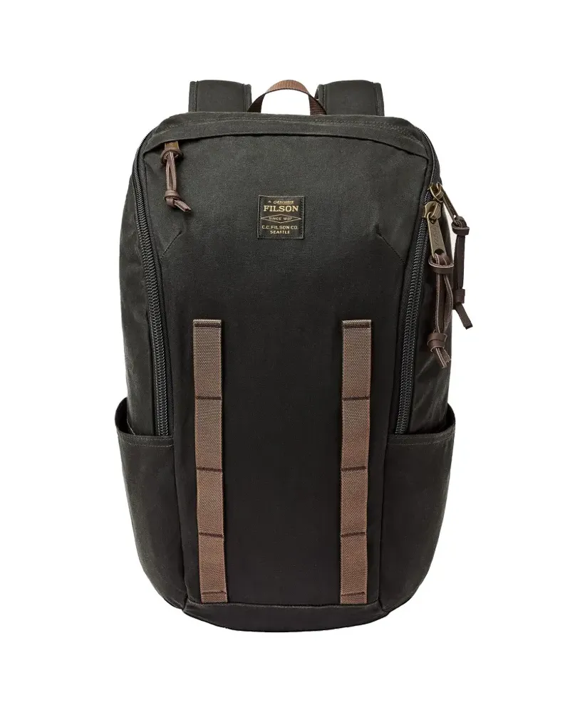 Filson Trapper Creek zip-up backpack - Schwarz Schwarz