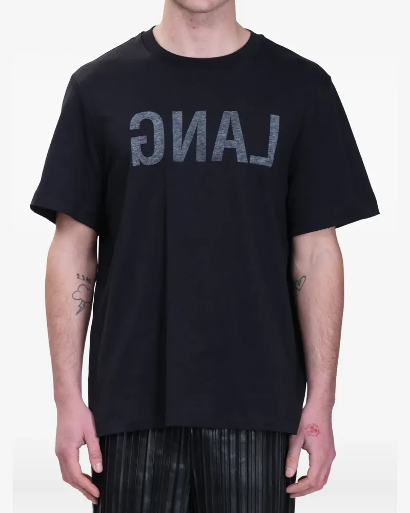 Helmut Lang Lang T-Shirt - Schwarz Schwarz