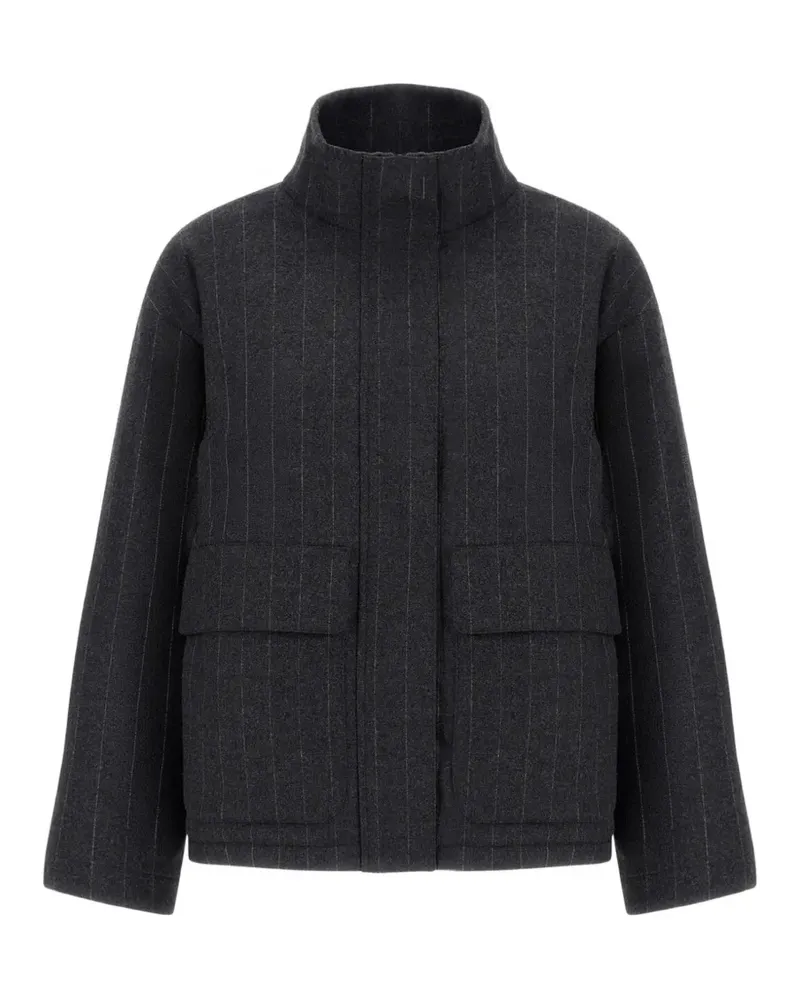 Herno Jacke mit Nadelstreifen - Grau Grau