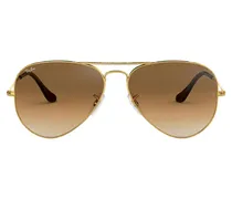 Getönte Pilotenbrille - Braun