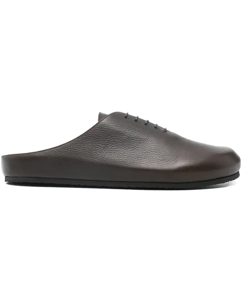 Jacquemus lace-up mules - Braun Braun