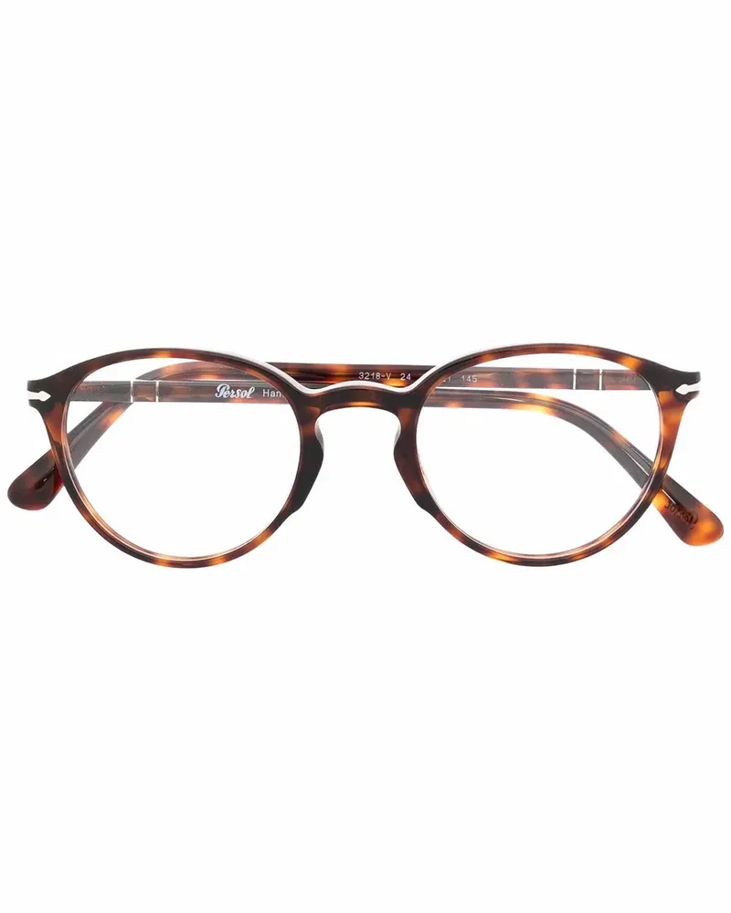 Persol Brille in Schildpattoptik - Braun Braun