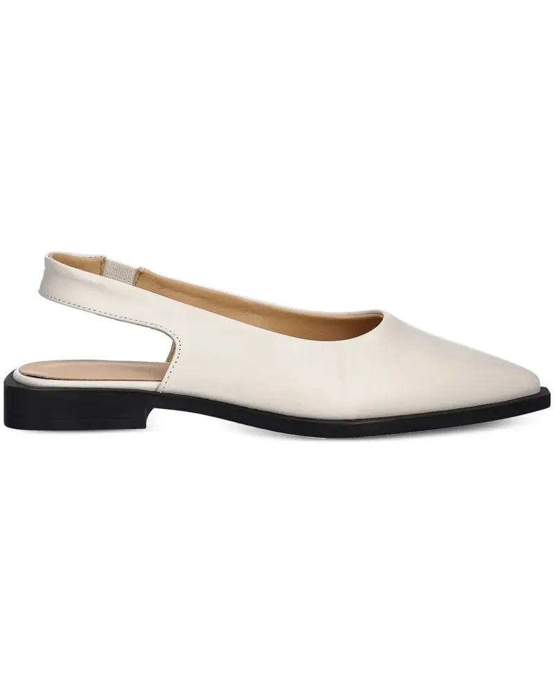 Copenhagen Spitze Slingback-Pumps - Nude Nude