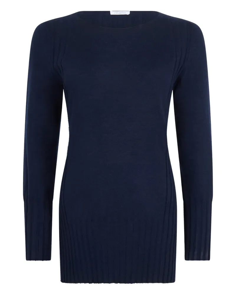 Malo ribbed sweater - Blau Blau