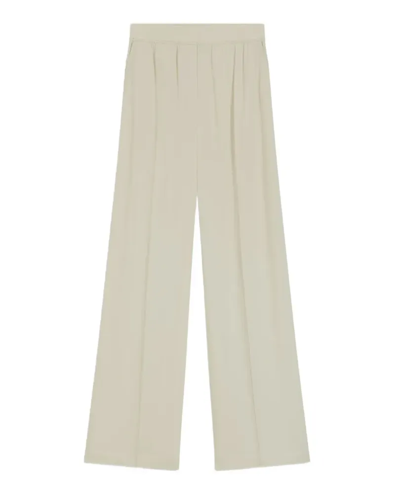 HUGO BOSS pleated-detail palazzo pants - Nude Nude