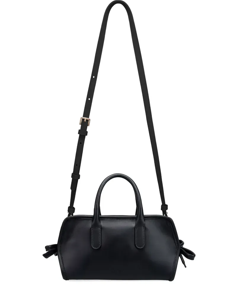 Repetto Kleiner Gala Tote Bag mit Schleifendetail - Schwarz Schwarz