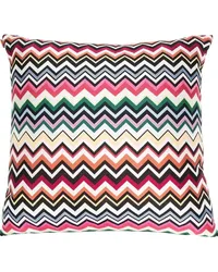 Missoni Home Kissen mit Zickzackmuster Schwarz