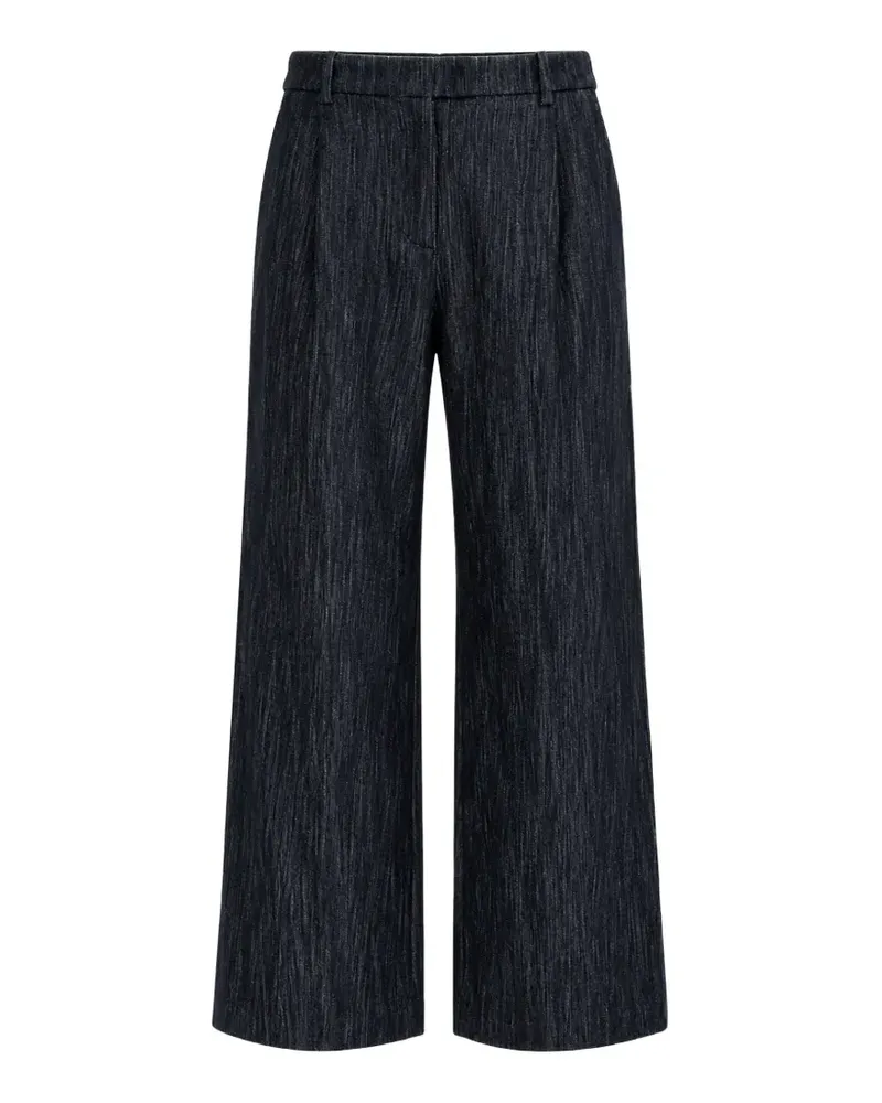 Eleventy pleat-detail trousers - Blau Blau