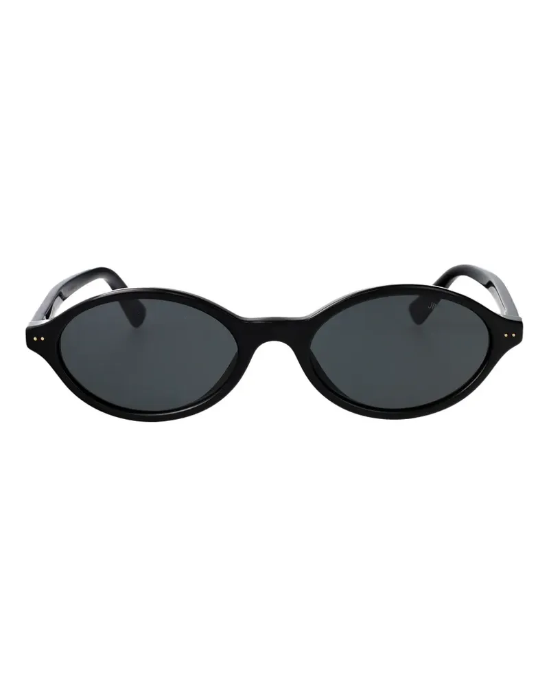 Jimmy Choo Marais oval-frame sunglasses - Schwarz Schwarz