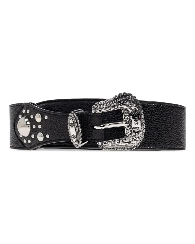 Dsquared2 studded belt - Schwarz Schwarz