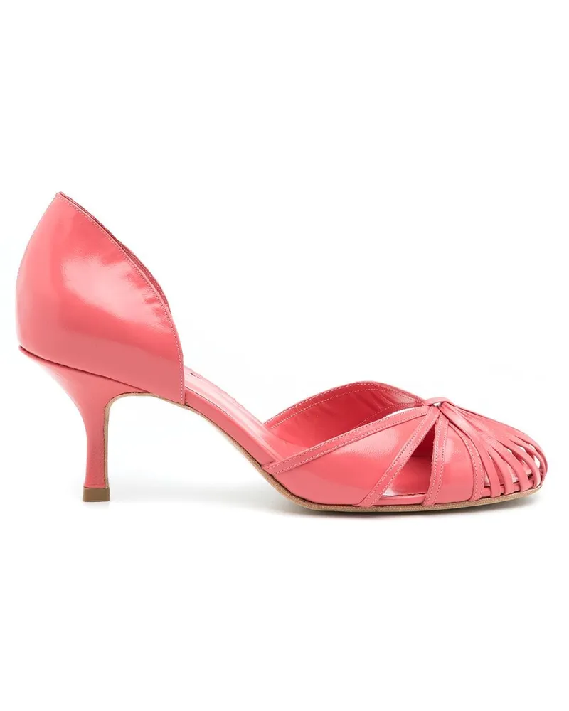 Sarah Chofakian Pumps mit Cut-Outs - Rosa Rosa