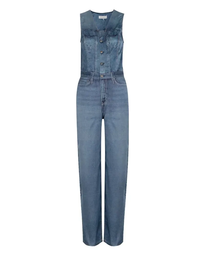 Rag & Bone Jeans-Jumpsuit mit Knopfverschluss - Blau Blau