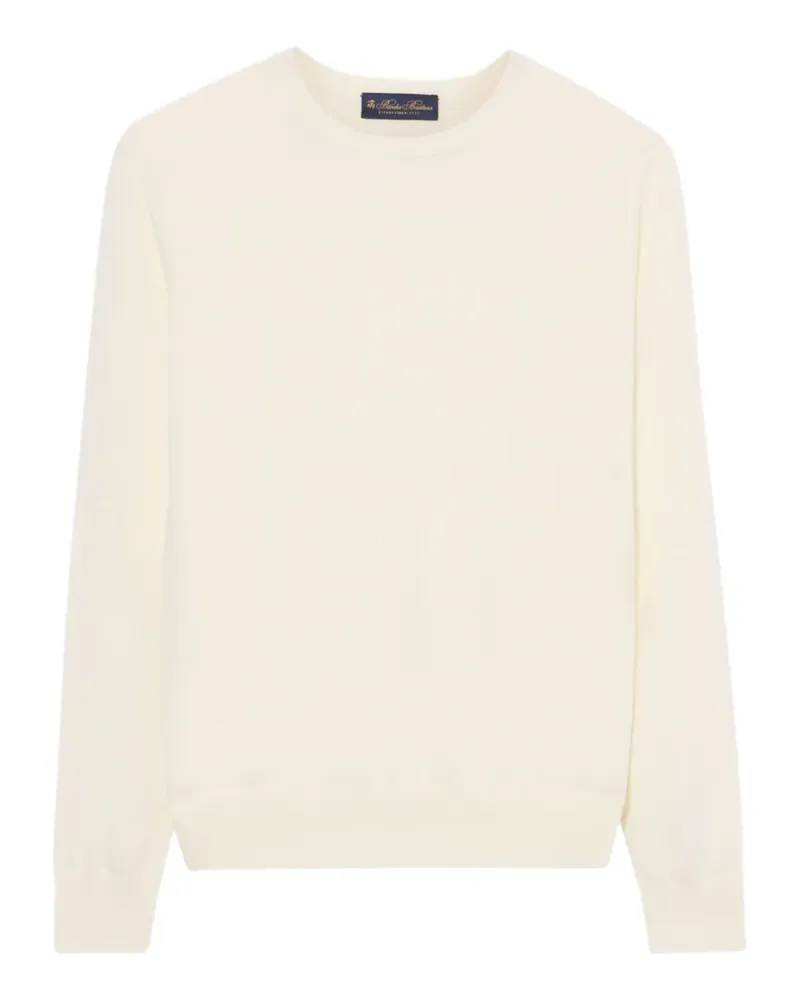 Brooks Brothers Pullover mit rundem Ausschnitt - Nude Nude