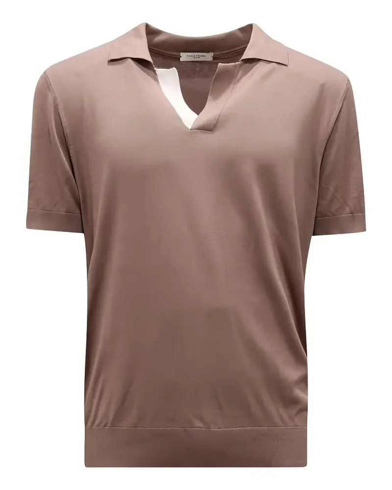 Paolo Pecora Milano short-sleeve T-shirt - Braun Braun