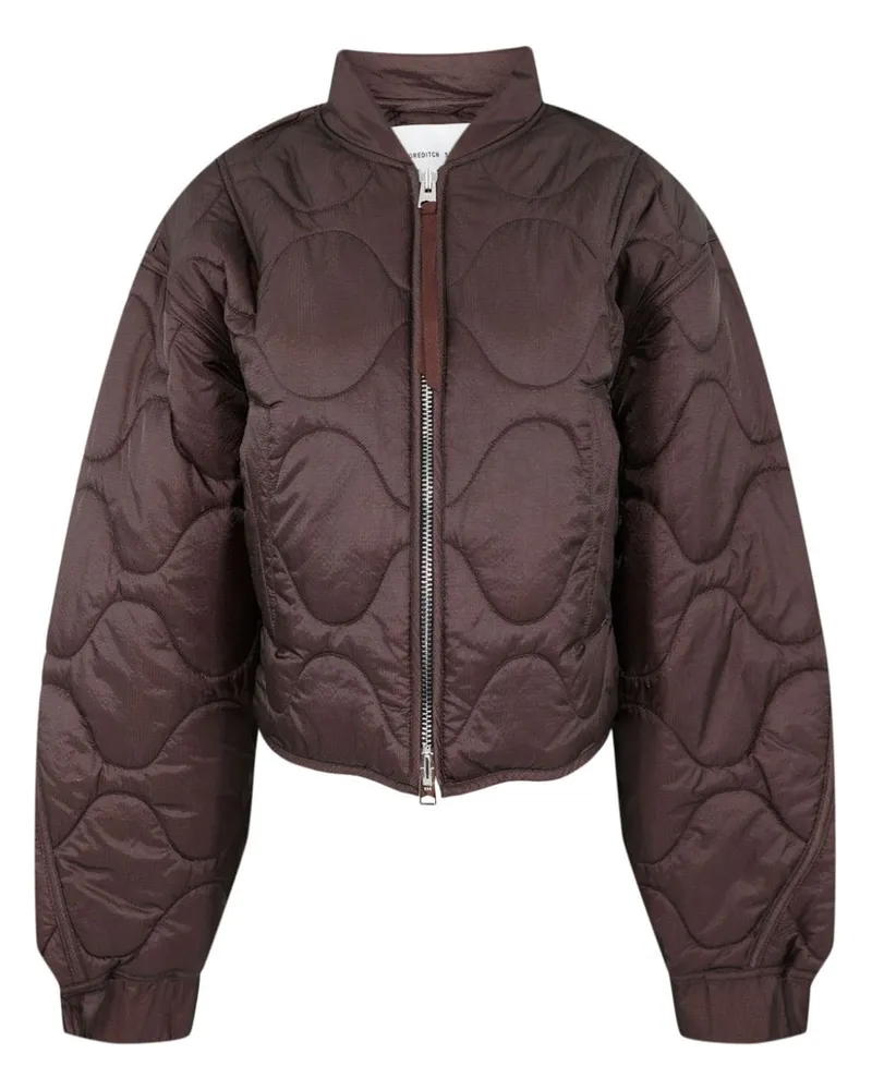 AGOLDE Gesteppte Jacke - Rot Rot