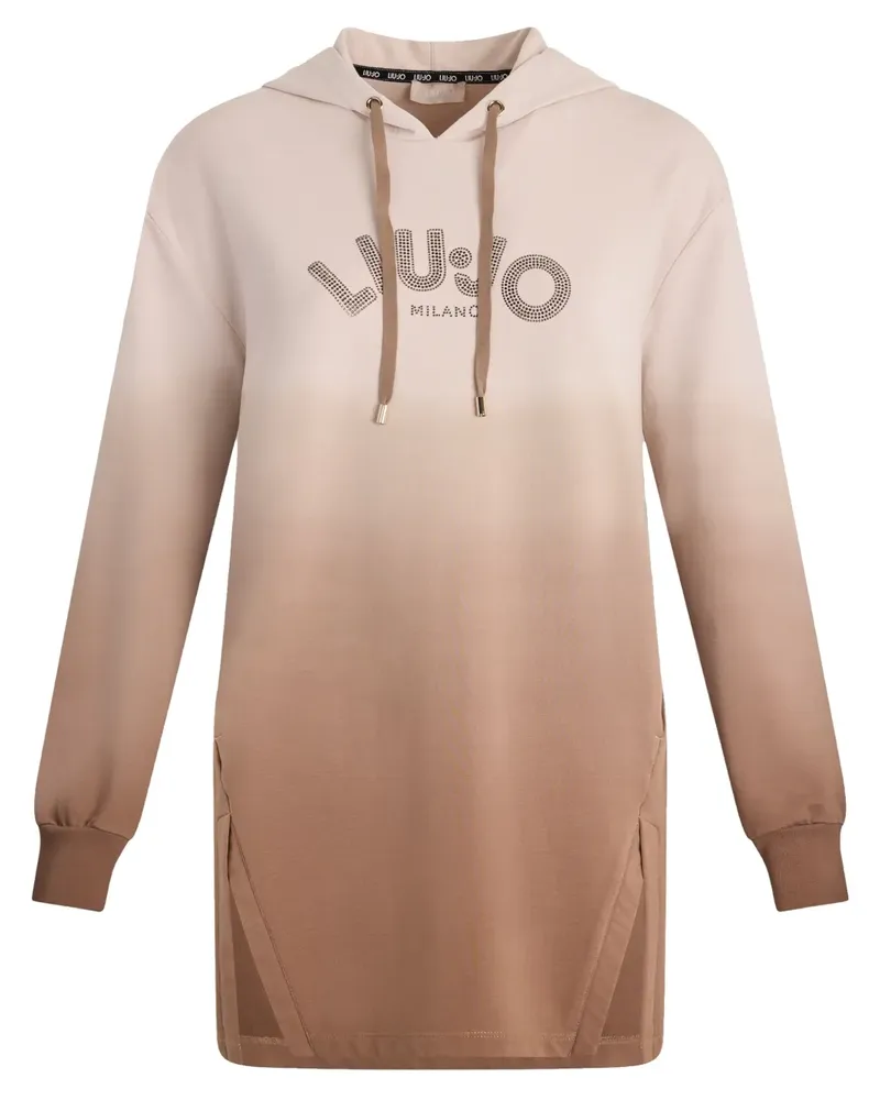 Liu Jo Hoodie mit Strass - Braun Braun