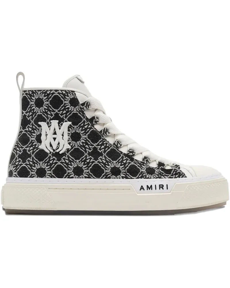Amiri monogram high-top sneakers - Schwarz Schwarz