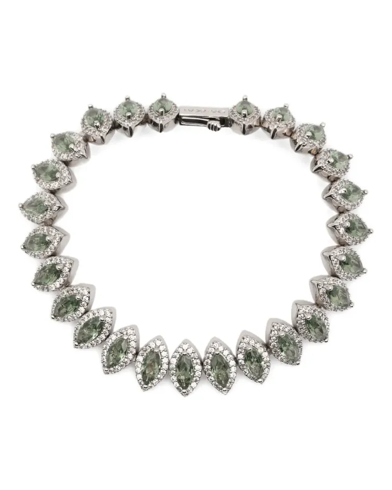 DARKAI crystal-embellished bracelet - Silber Silber