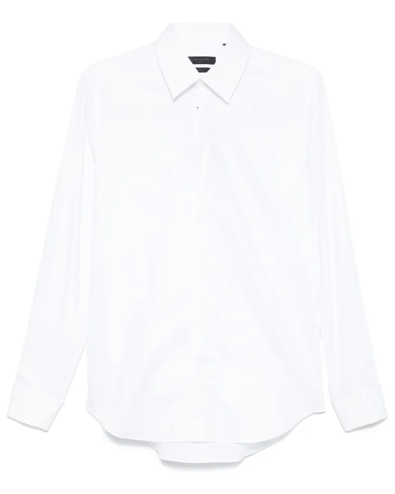 Corneliani Klassisches Hemd - Weiß Weiß