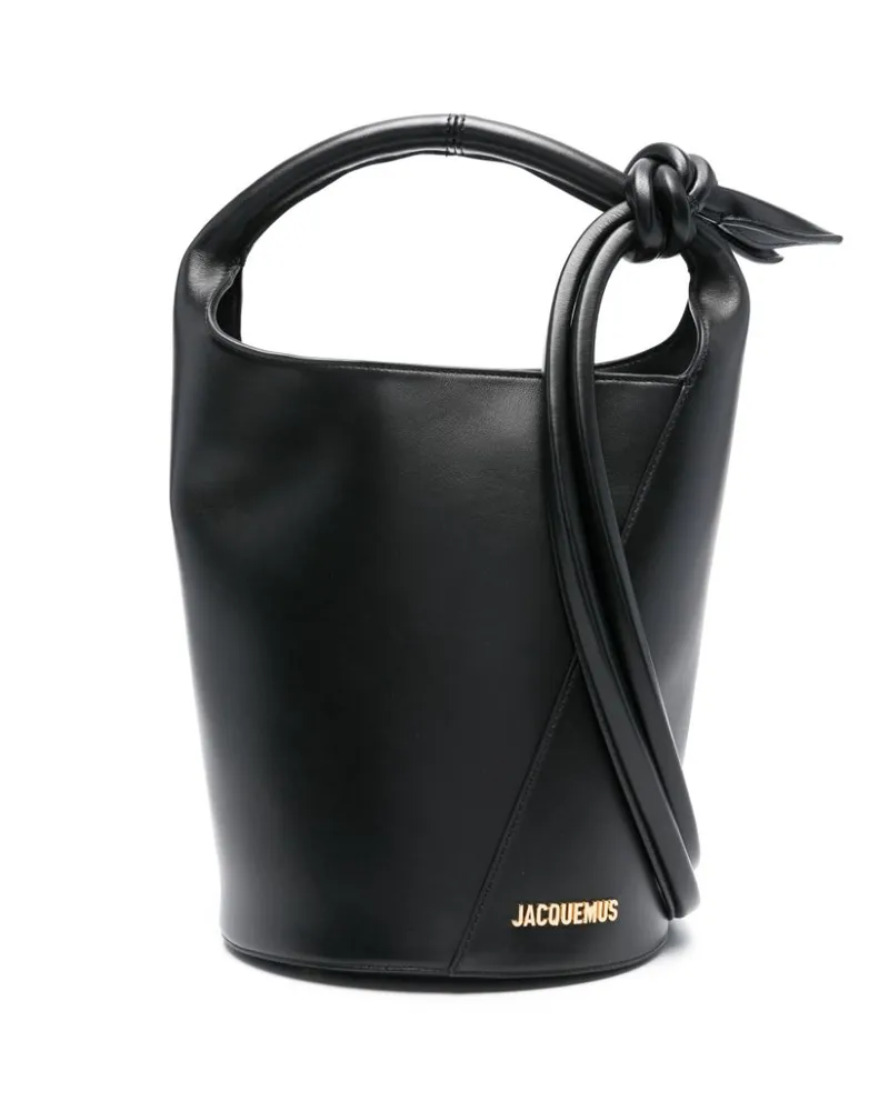 Jacquemus Le Petit Tourni Tasche Schwarz