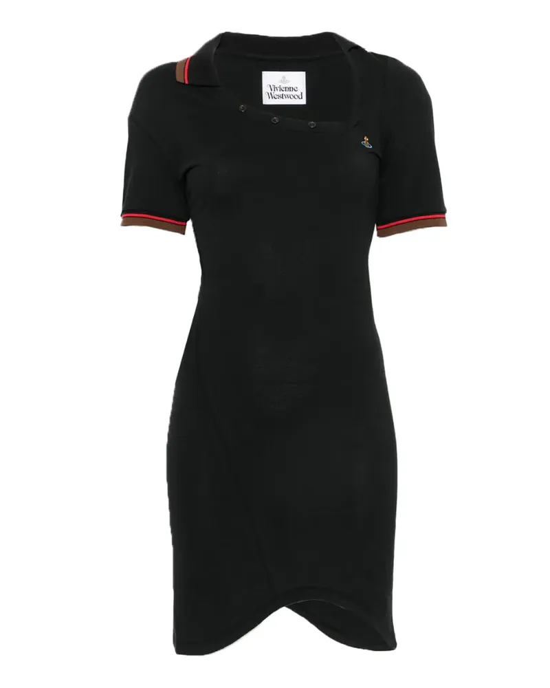 Vivienne Westwood Asymmetrisches Glory Minikleid - Schwarz Schwarz