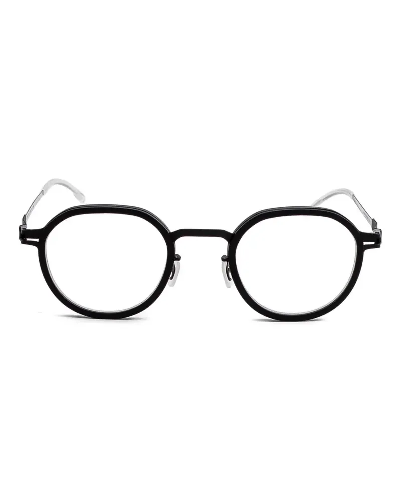Mykita Ribo geometric-frame glasses - Schwarz Schwarz