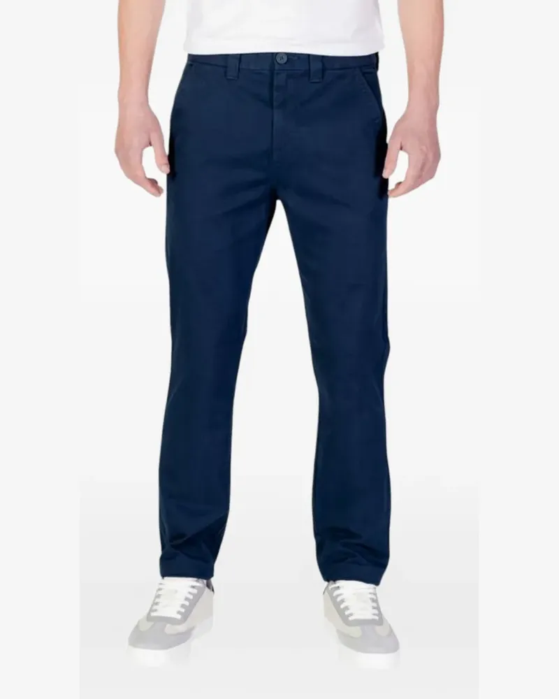 Tommy Hilfiger straight-fit chino trousers - Blau Blau