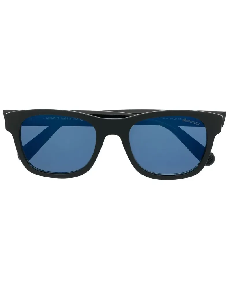 Moncler ML0192 Sonnenbrille - Blau Blau