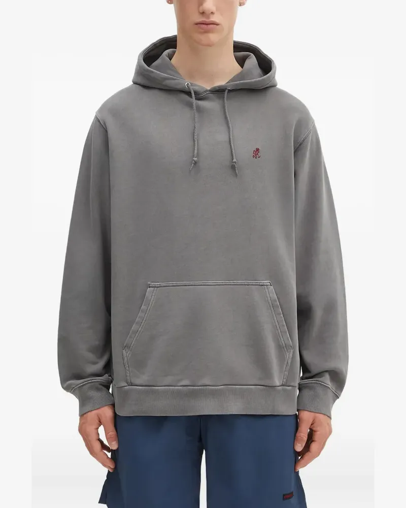 GRAMICCI Hoodie mit Logo-Stickerei - Grau Grau