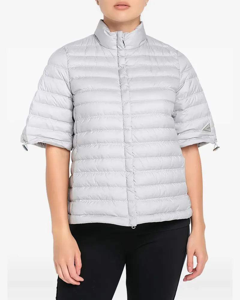 ADD Kurzärmelige Steppjacke - Grau Grau